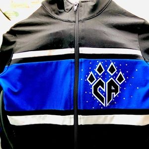 Cheer Athletics Uniform Cover Up Zip Jacket YM